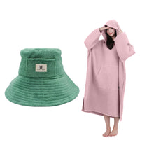 画像をギャラリービューアに読み込む, 【毎月数量限定】Totonoi Japanタオル地サウナハット&サウナポンチョセット