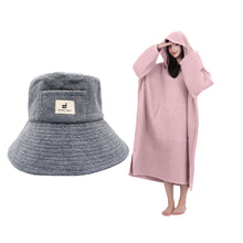 画像をギャラリービューアに読み込む, 【毎月数量限定】Totonoi Japanタオル地サウナハット&サウナポンチョセット