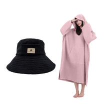 画像をギャラリービューアに読み込む, 【毎月数量限定】Totonoi Japanタオル地サウナハット&サウナポンチョセット