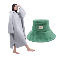 画像をギャラリービューアに読み込む, 【毎月数量限定】Totonoi Japanタオル地サウナハット&サウナポンチョセット