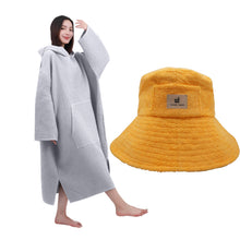 画像をギャラリービューアに読み込む, 【毎月数量限定】Totonoi Japanタオル地サウナハット&サウナポンチョセット